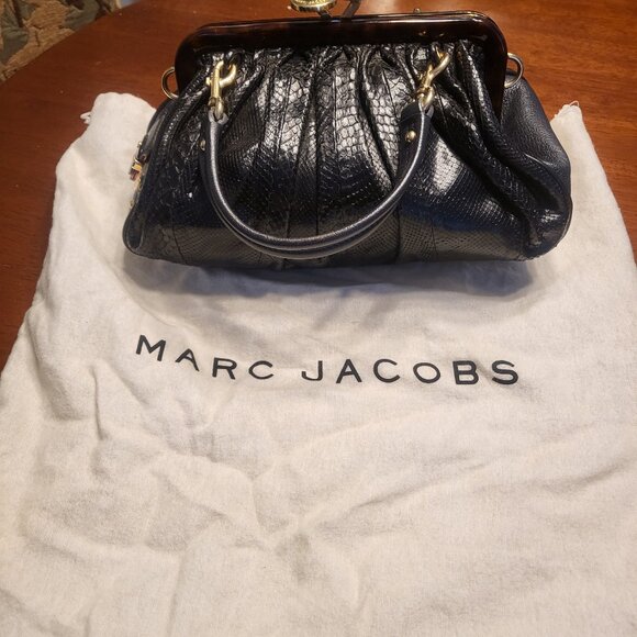 marc Jacob Python/leather handbag - Picture 2 of 4